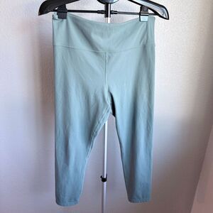 Zyia Active Light N Tight Capri Mint Teal Activewear Athletic Leggings Sz 14/16